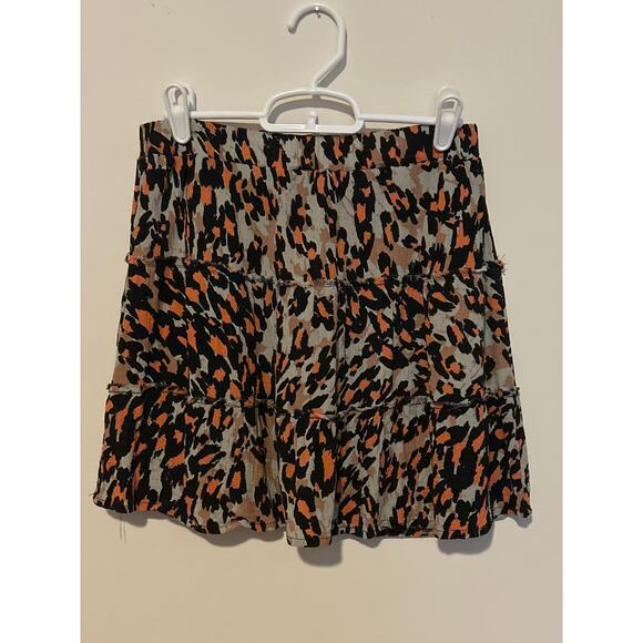 YMI Tiered Cheetah Skort Women Size Small NWOT - Picture 5 of 8